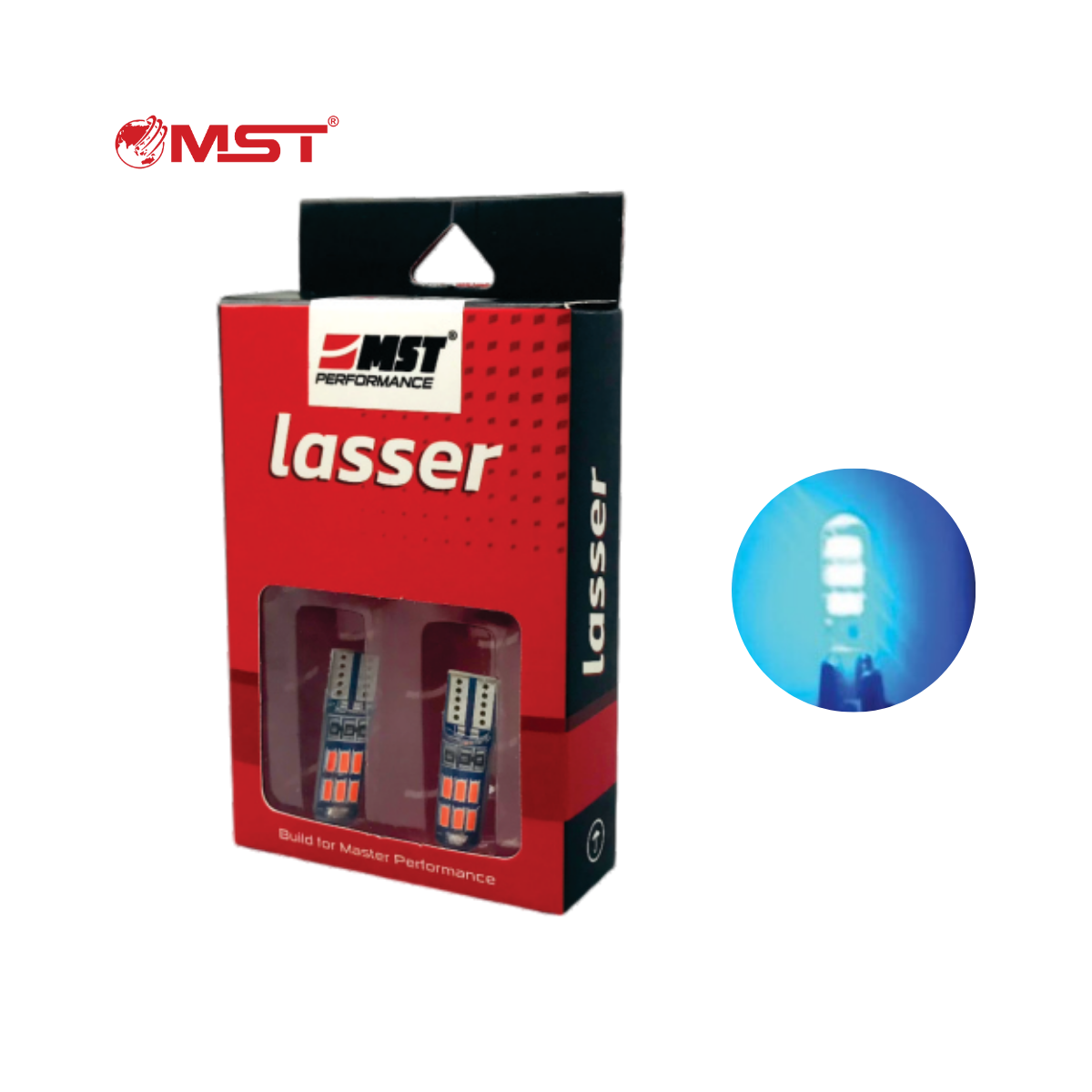 BOLAM LED JELLY SENJA KOTA T10 15 TITIK -BLUE