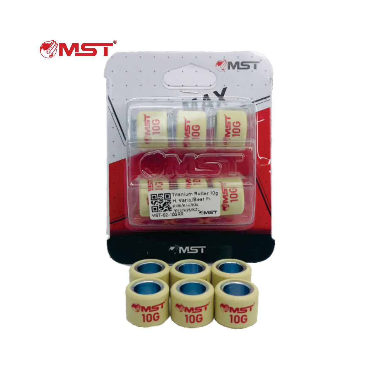 ROLLER SET YAMAHA MIO/MIO J/X RIDE (5TL/54P/ALL 115CC) 8GR