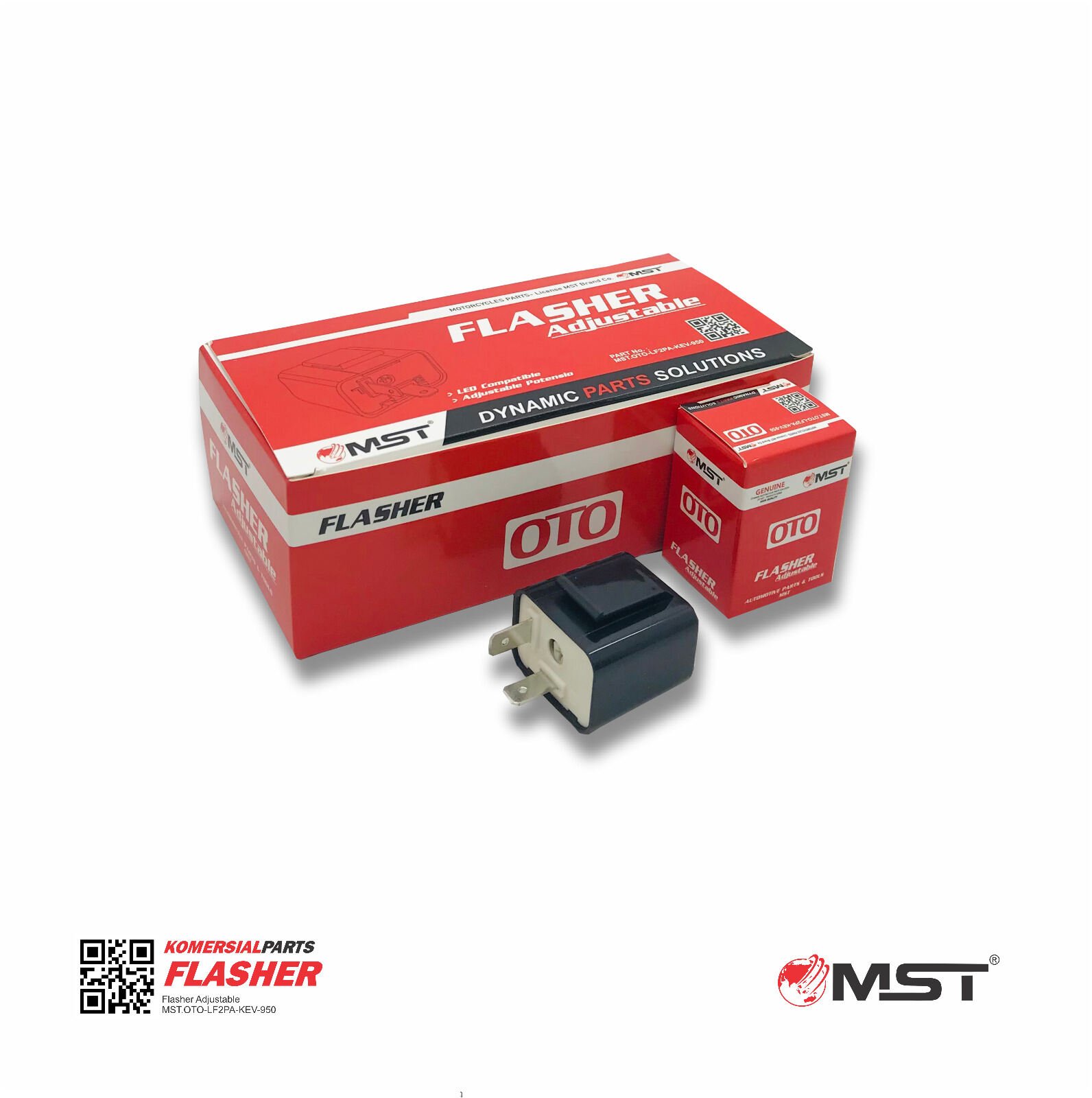 FLASHER ADJUSTABLE - All type Honda (Supra/Beat Fi)