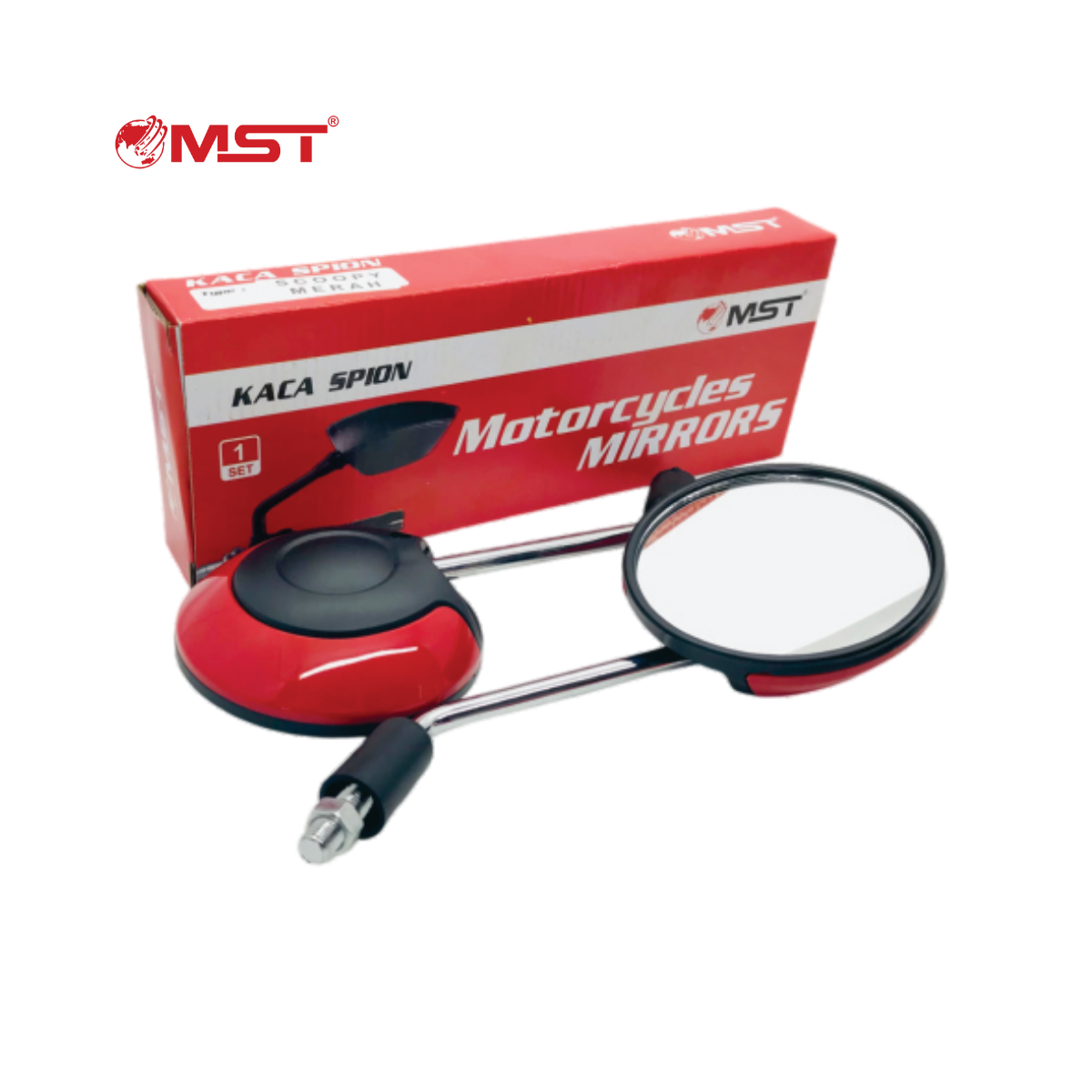 SPION HONDA SCOOPY ESP MERAH