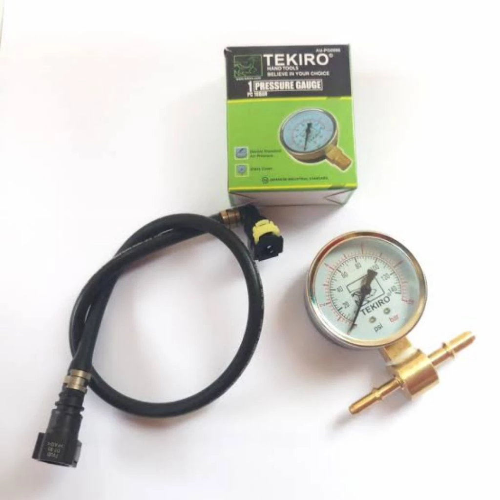 ALAT UKUR TEKANAN POLOS / TEST FUELPUMP MANOMETER BULAT