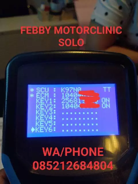 ALAT REGISTRASI ID REMOTE UNIVERSAL