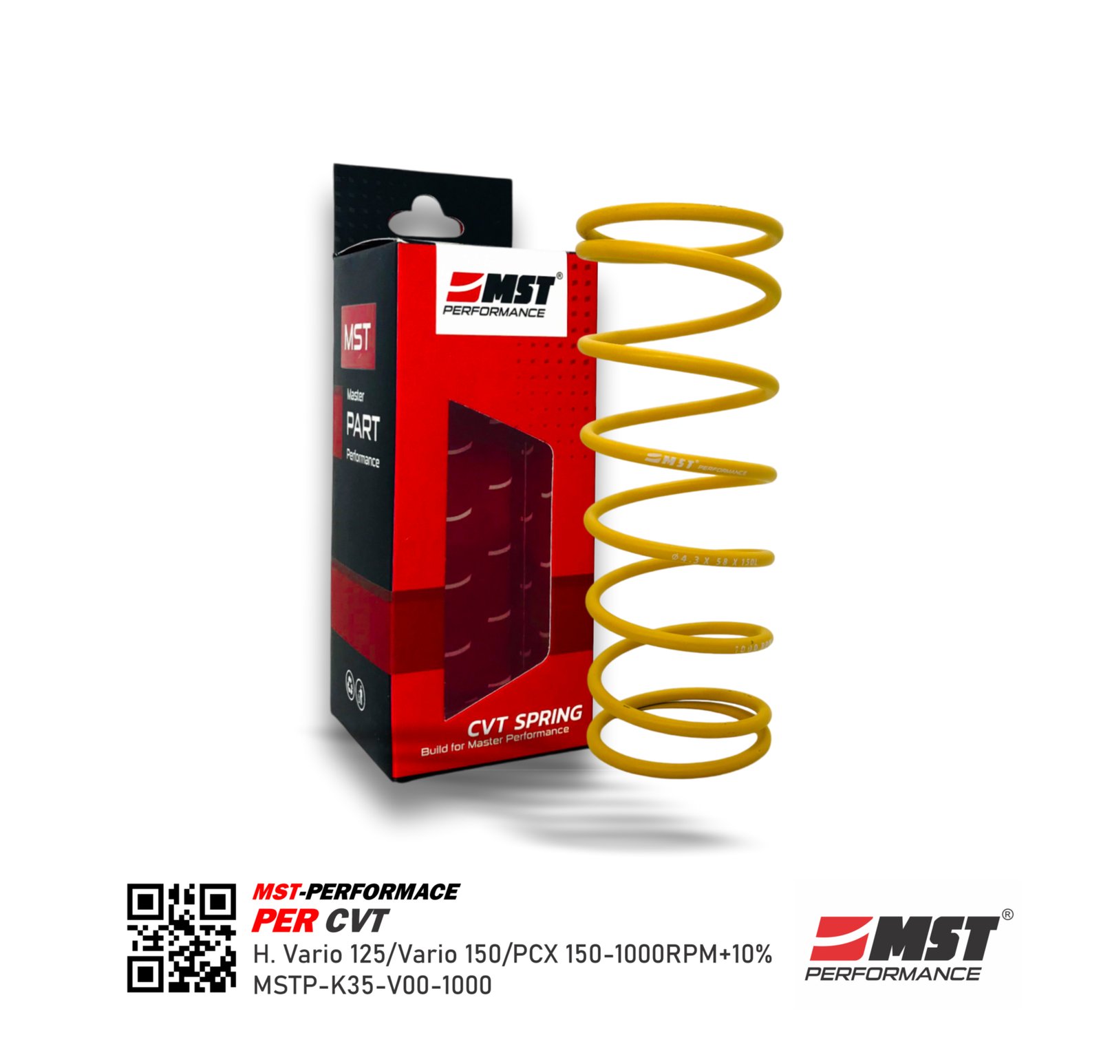 PER CVT-HONDA VARIO 125/VARIO 150/PCX 150-1000RPM+10%