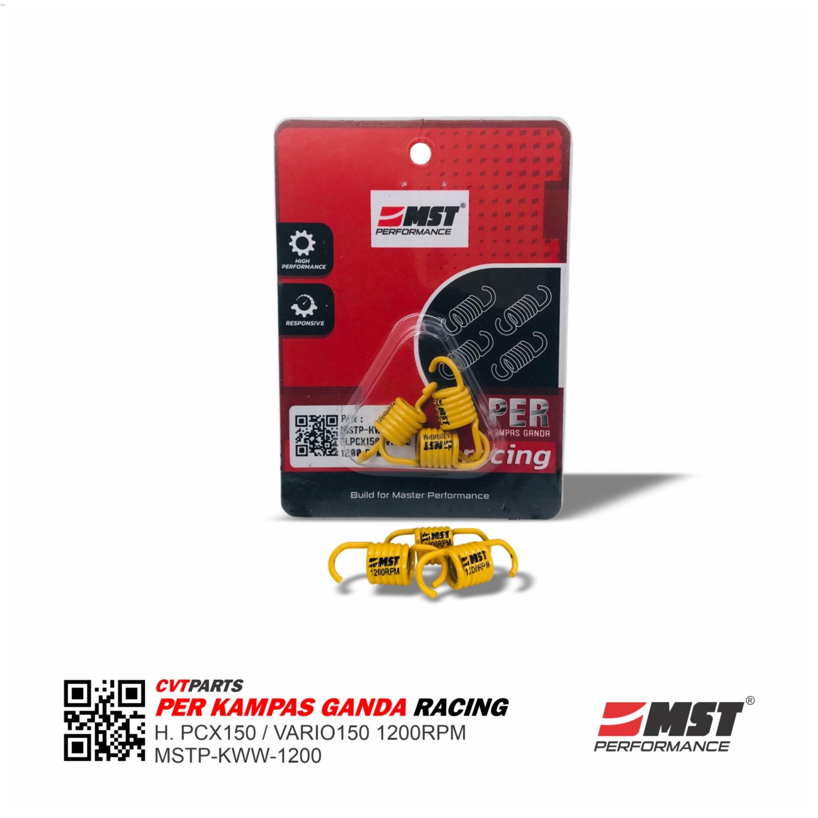 PER KAMPAS GANDA RACING HONDA PCX 150/VARIO 150-1200RPM