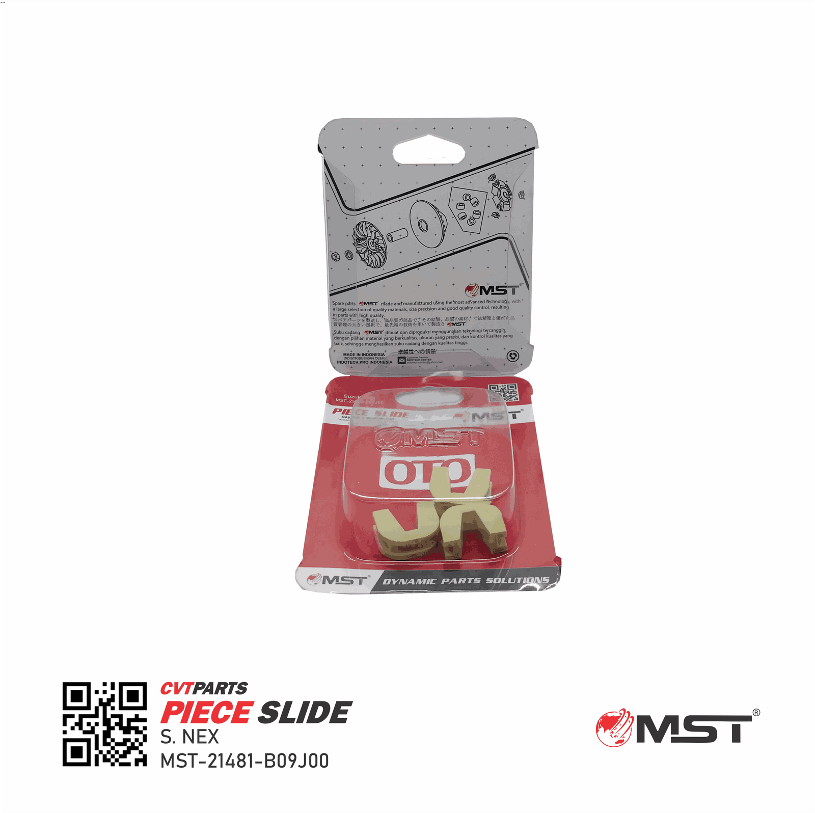 PIECE SLIDE SUZUKI NEX