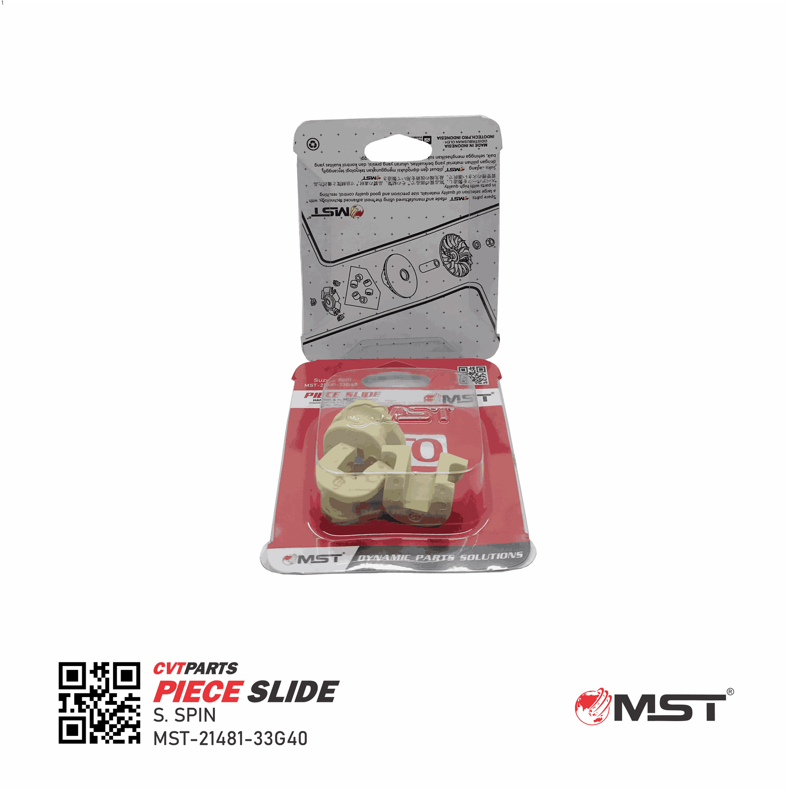 PIECE SLIDE SUZUKI SPIN