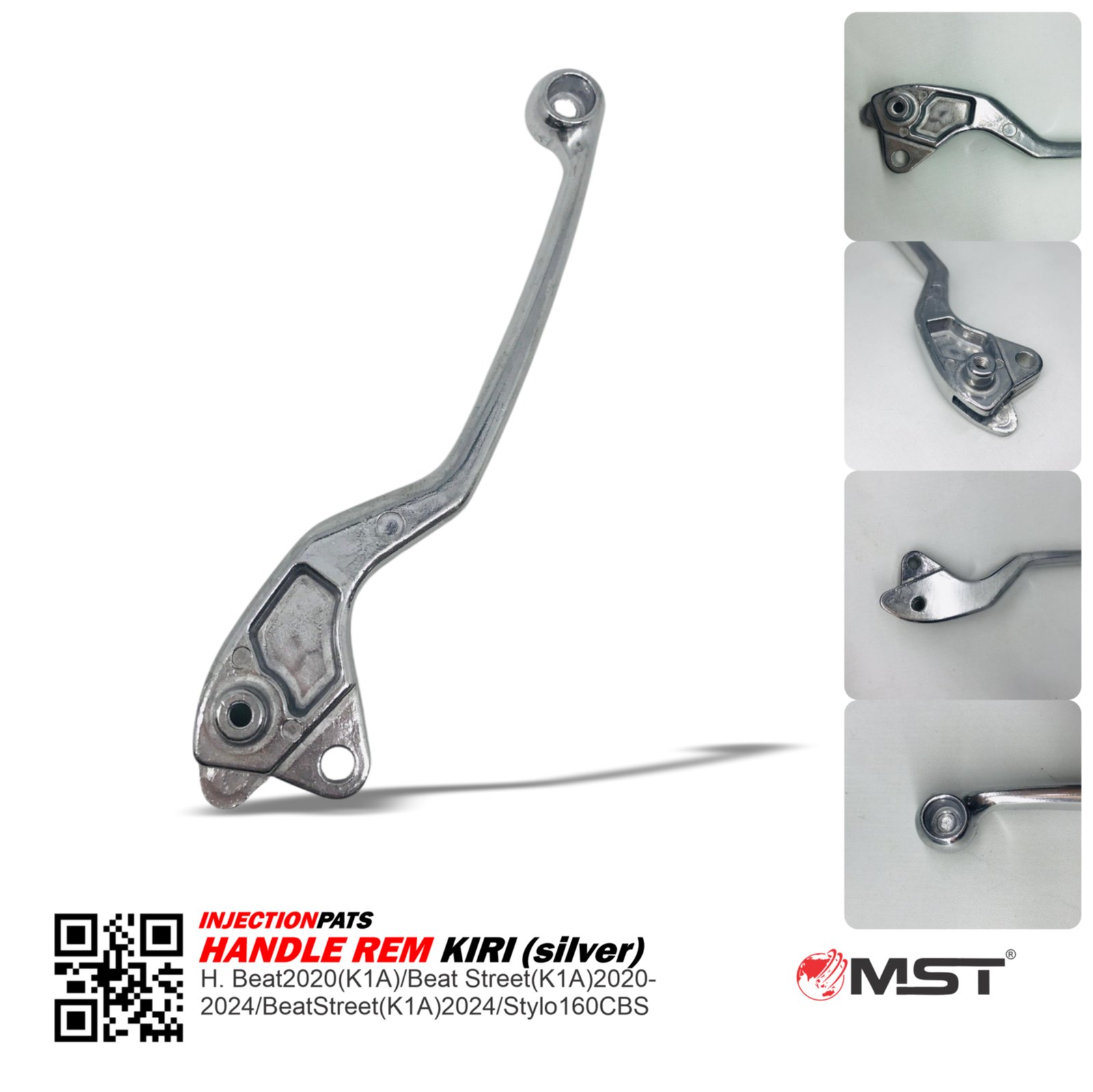 HANDLE REM KIRI (SILVER) - H.BEAT STREET K1A (2020 - 2024)