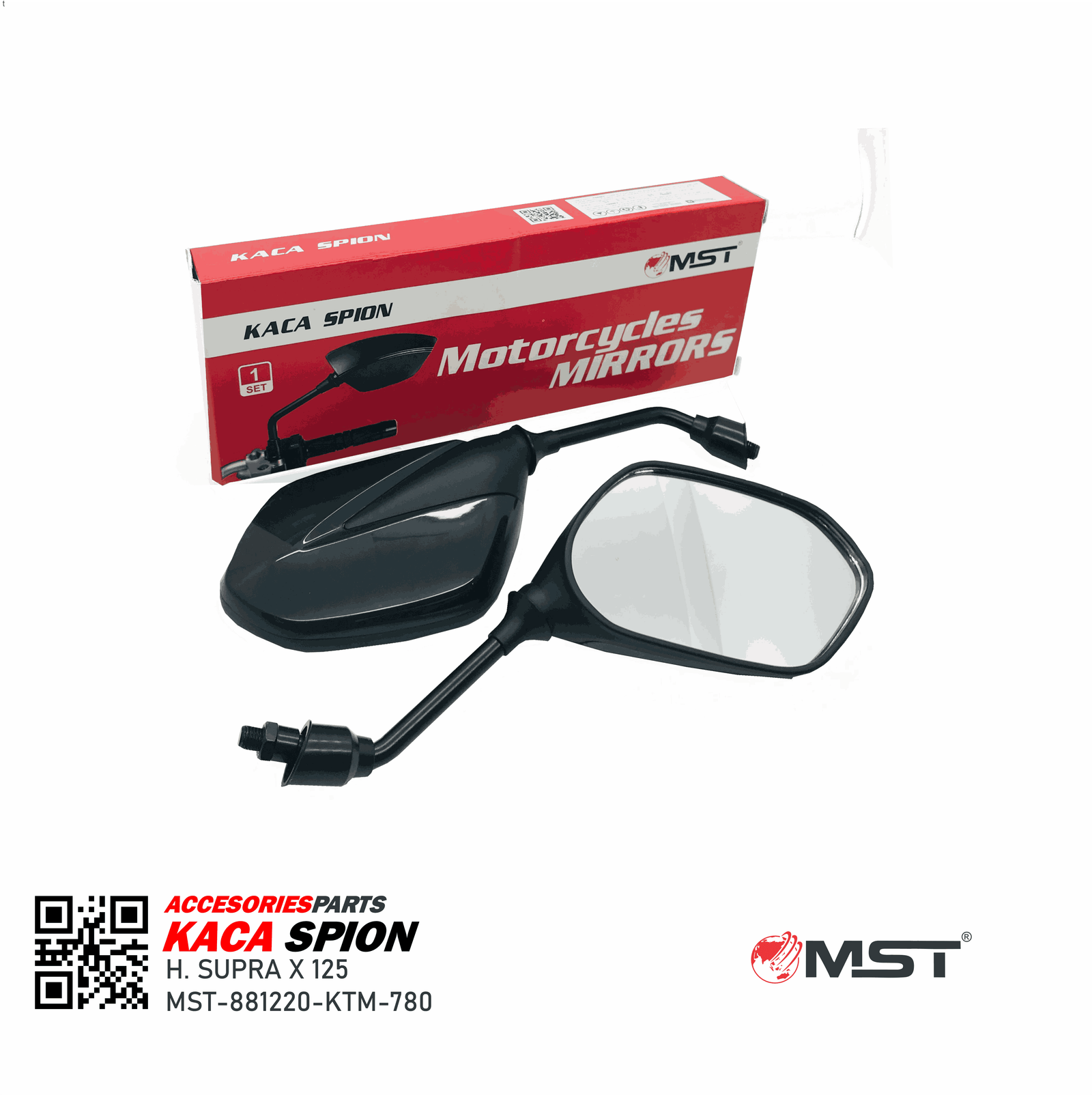 SPION HONDA SUPRA X 125/REVO/KARISMA