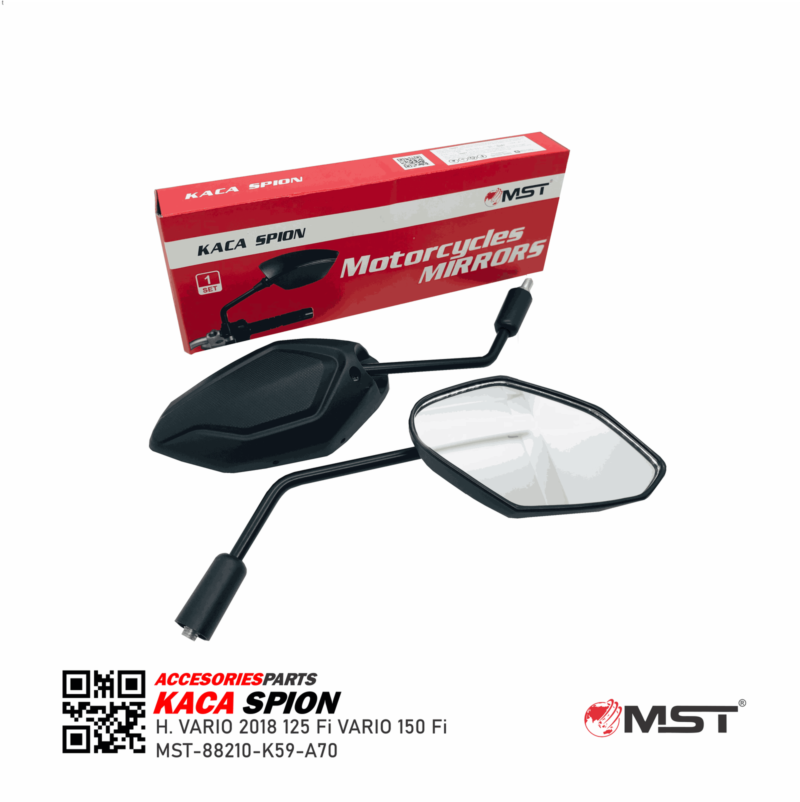 SPION HONDA VARIO 2018/VARIO 125/VARIO 150