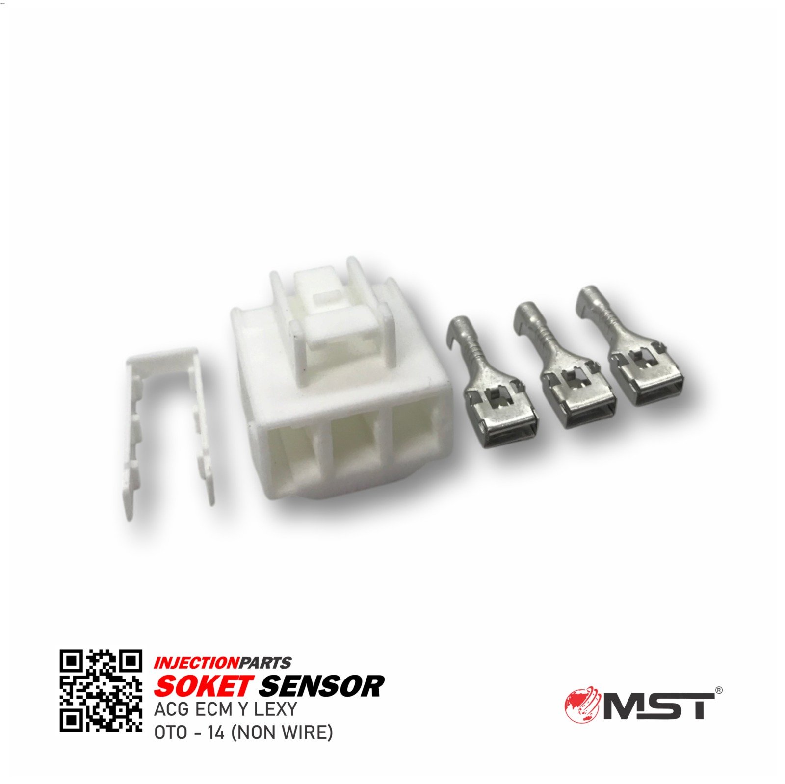 SSOKET/KONEKTOR ACG ECM KANAN YAMAHA LEXI /NEW AEROX/NEW NMAX