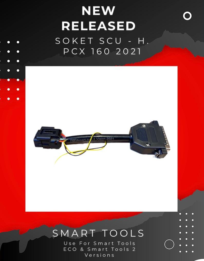SOKET SCU SMART TOOLS II ECO H.PCX 160 2021 ( CAB-11 2021-> )