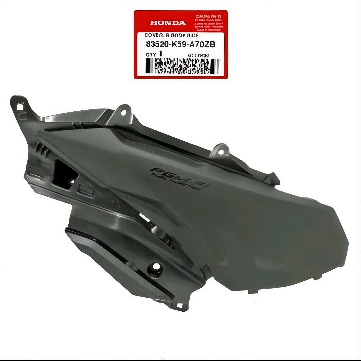 COVER BODY SAMPING KANAN BAWAH JOK VARIO 150 NEW