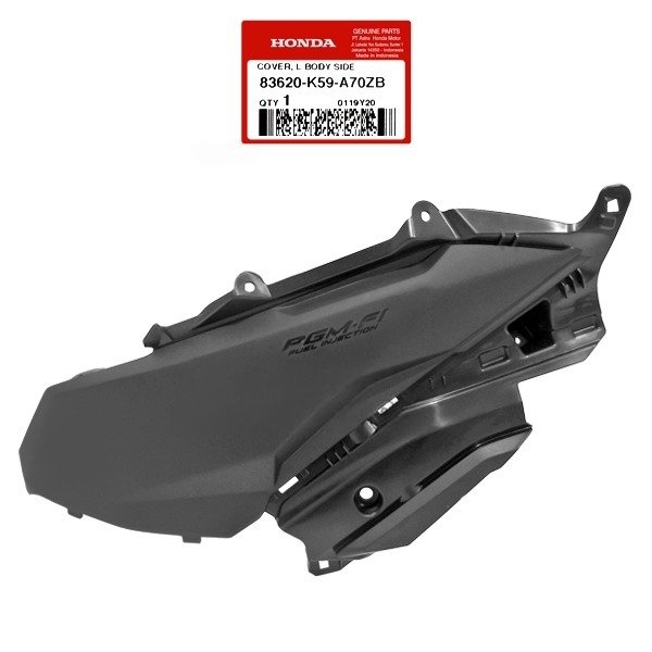 COVER BODY SAMPING KIRI BAWAH JOK VARIO 150 NEW