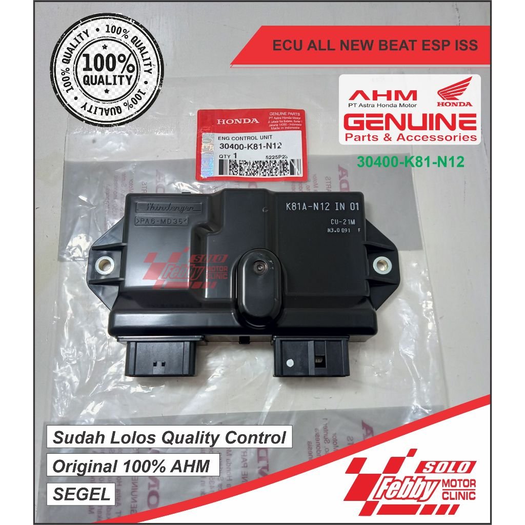 ECU/ECM HONDA ALL NEW BEAT ESP ISS