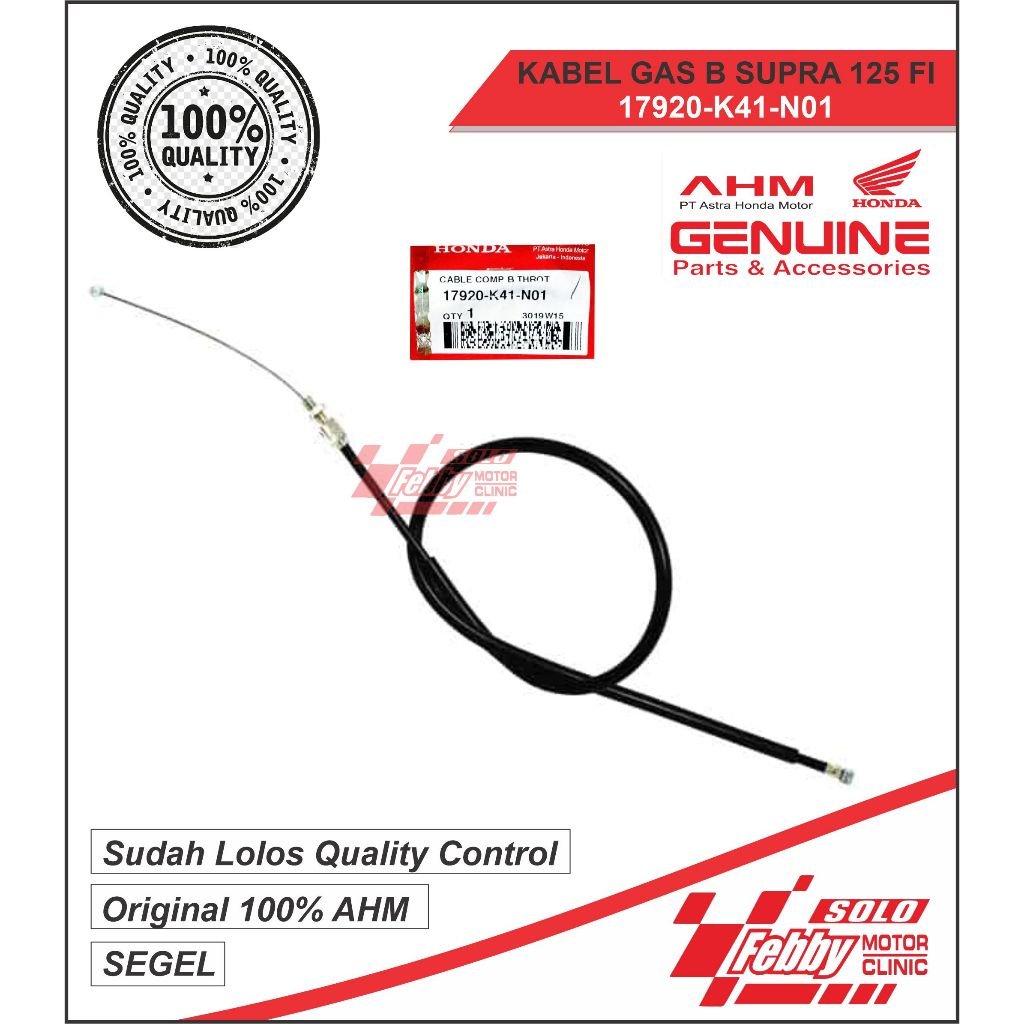 KABEL GAS B SUPRA 125 FI