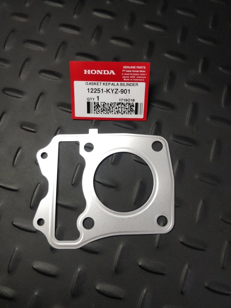 PERPAK/GASKET CYLINDER KOP SUPRA HELM IN