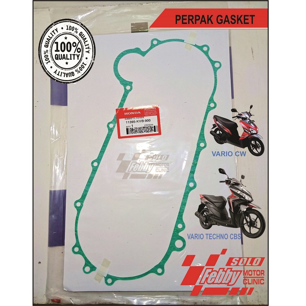 PERPAK/GASKET MAGNIT/ BLOK KIRI VARIO KARBU