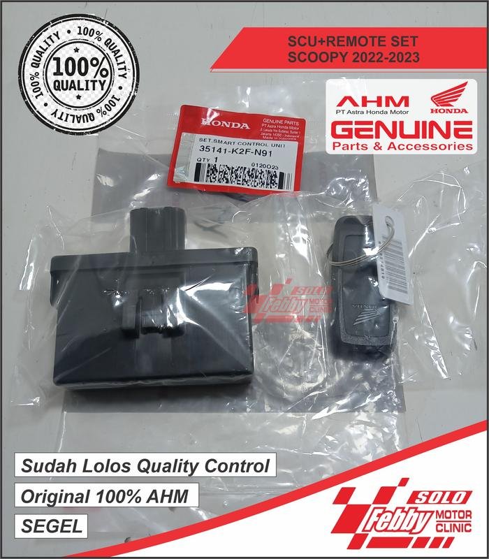 SCU+ REMOTE SET SCOOPY 2022 - 2023