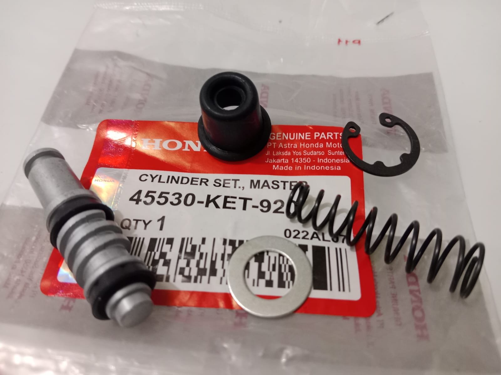 SIL MASTER REM DEPAN HONDA SUPRA/KARISMA
