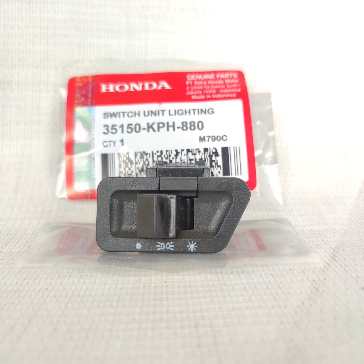 TOMBOL SEIN KHARISMA , SUPRA X 125