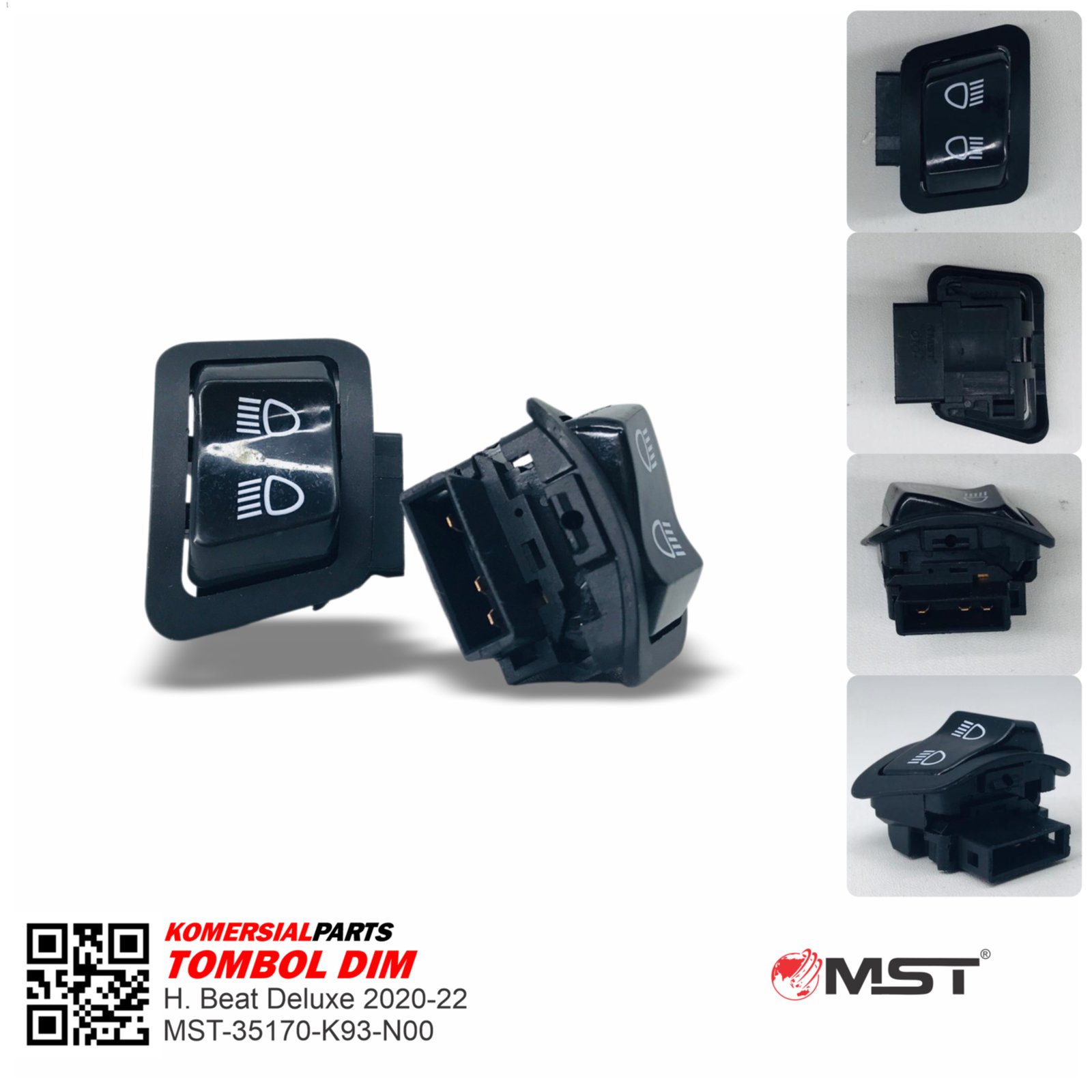 TOMBOL DIM HONDA BEAT DELUXE 2020/2022
