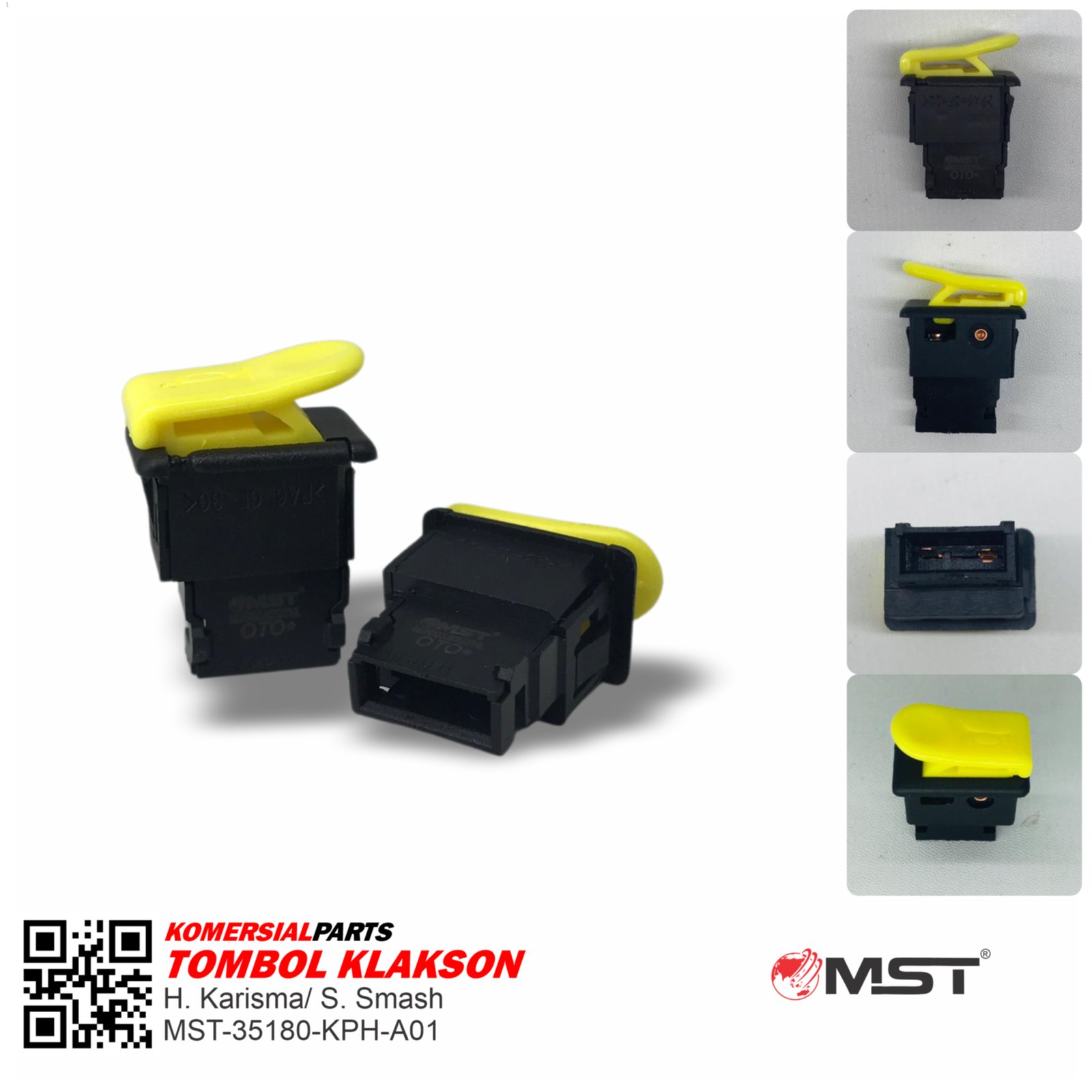 TOMBOL KLAKSON HONDA KHARISMA / SUZUKI SMASH