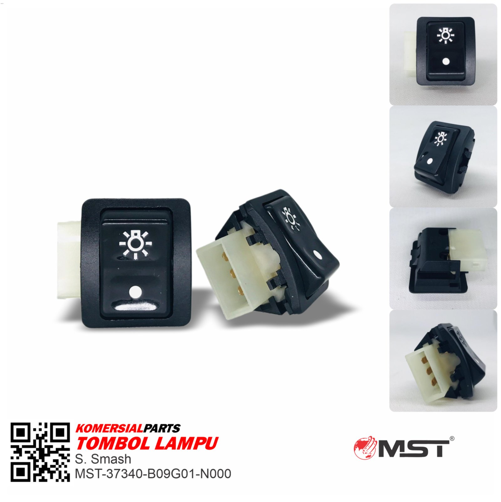 TOMBOL LAMPU/LIGHTING SUZUKI SMASH