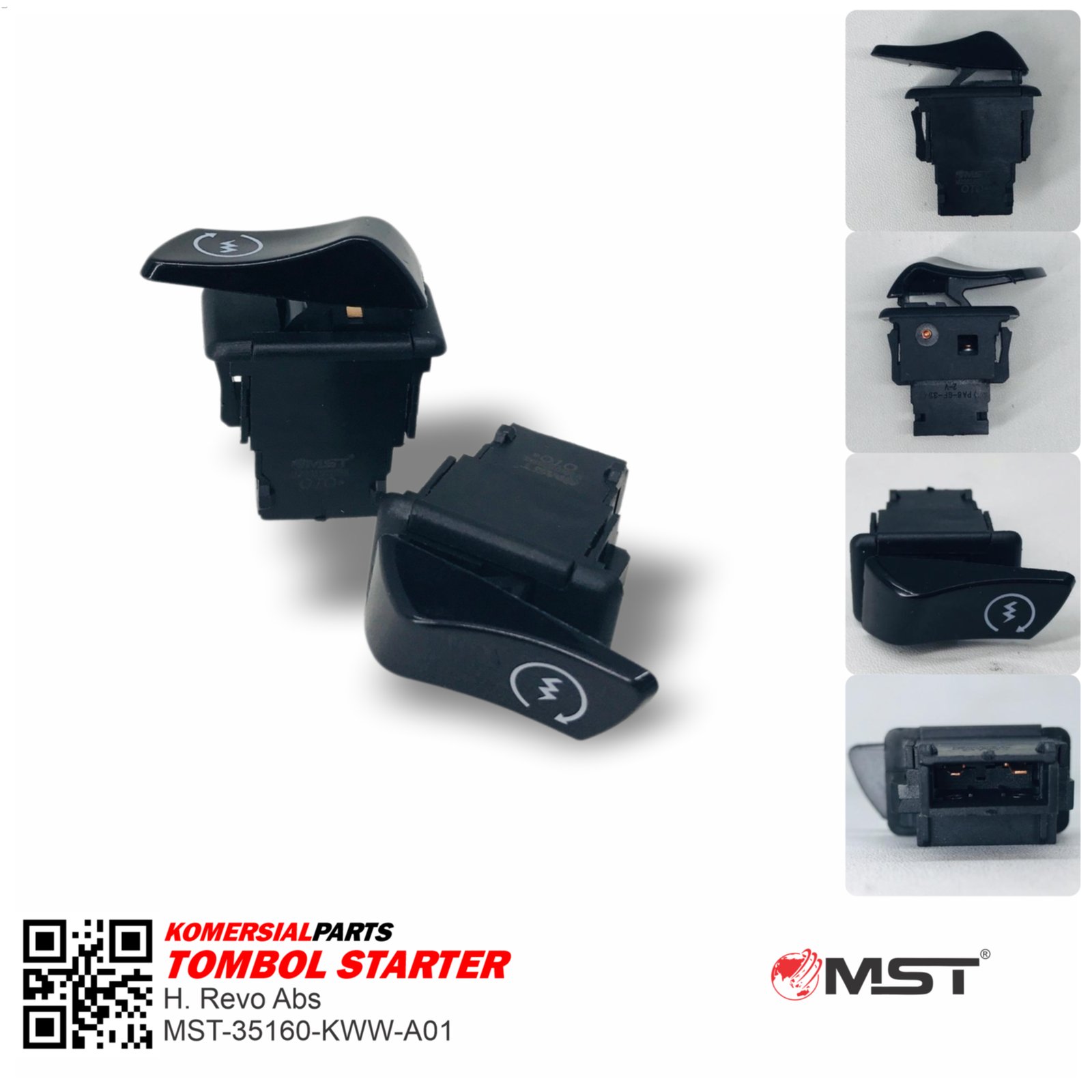 TOMBOL STARTER HONDA REVO ABS
