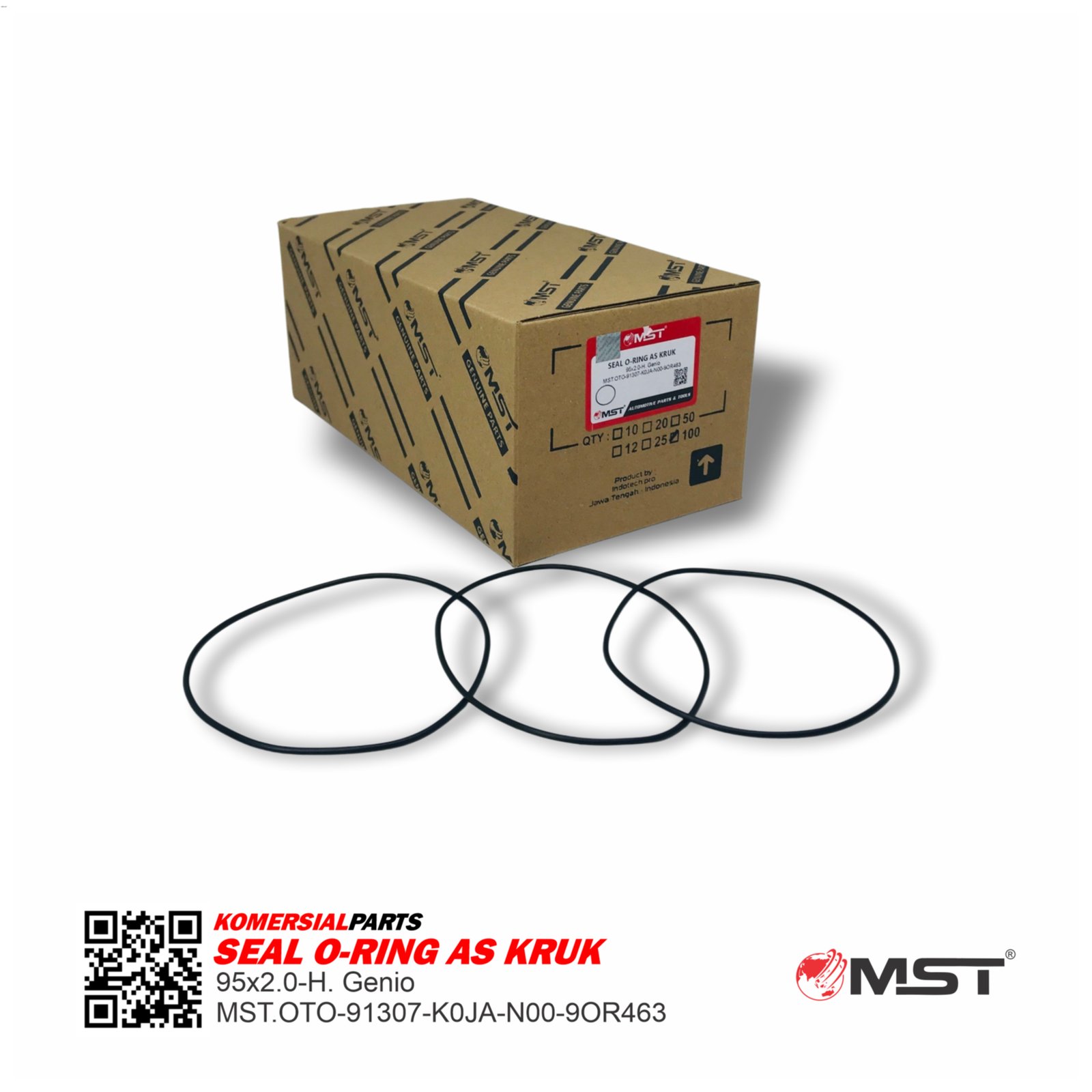 SEAL O-RING AS KRUK 95X2.0-H. GENIO