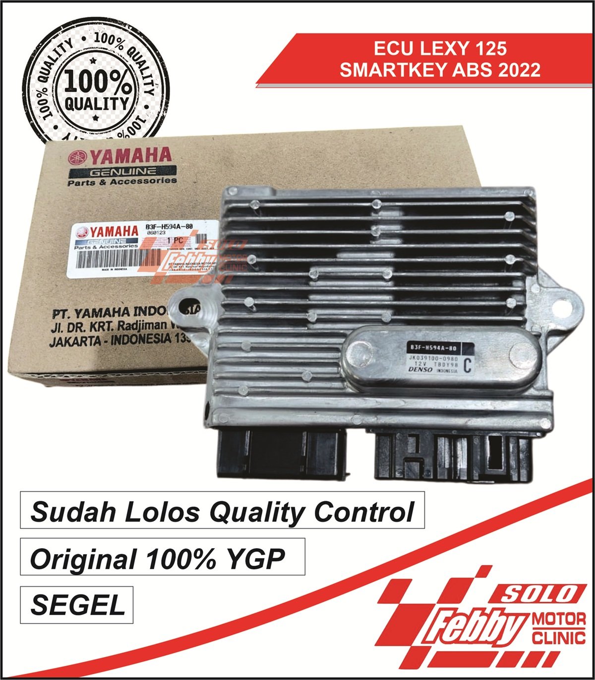 ECU LEXY 125 SMARTKEY ABS 2022