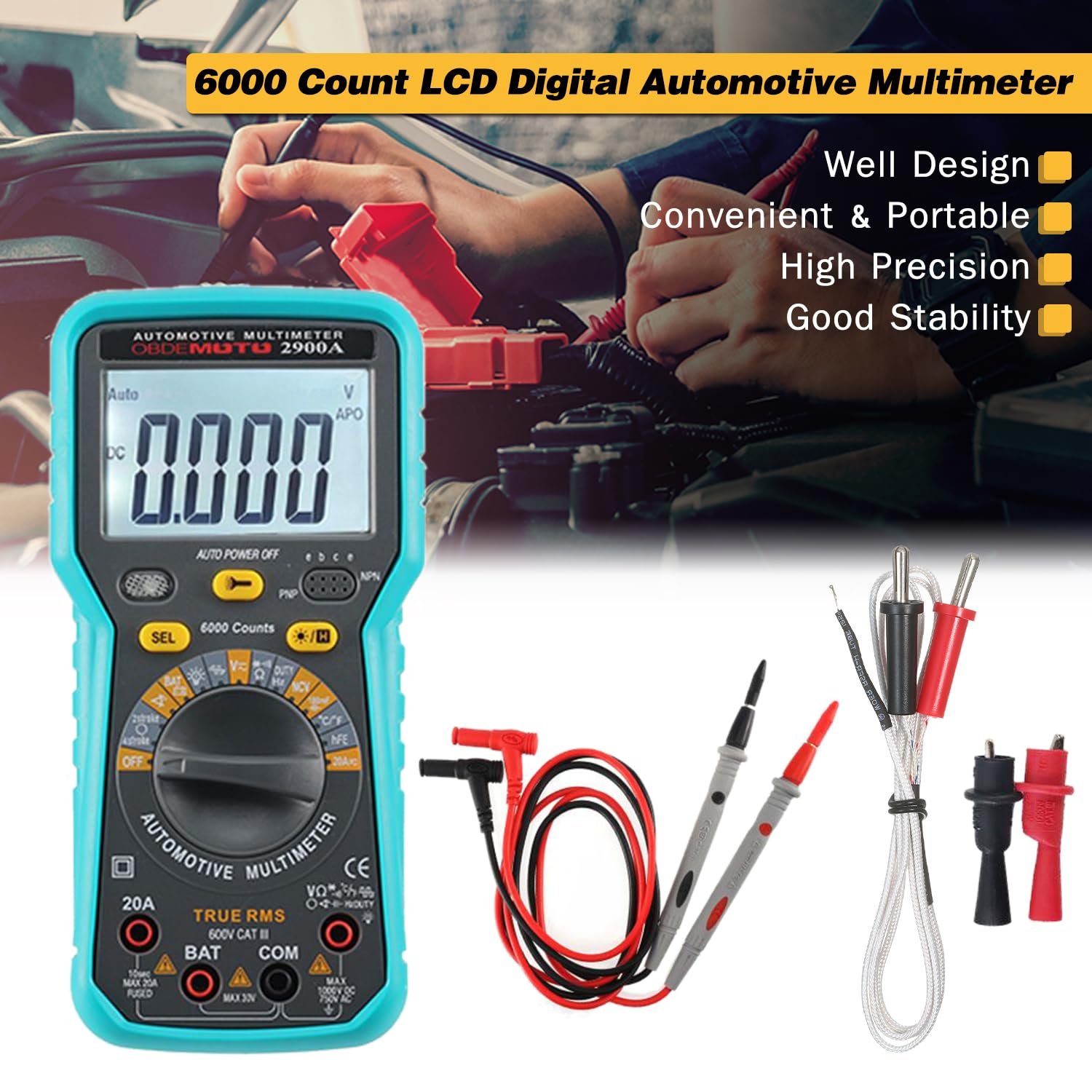 DIGITAL MULTIMETER/AVOMETER MST-2900A