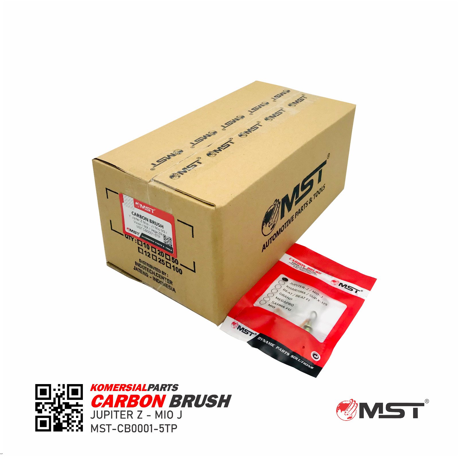 CARBON BRUSH/BROSTEL YAMAHA JUPITERZ/MIOJ/M3/MX/VIXION/VEGAZR