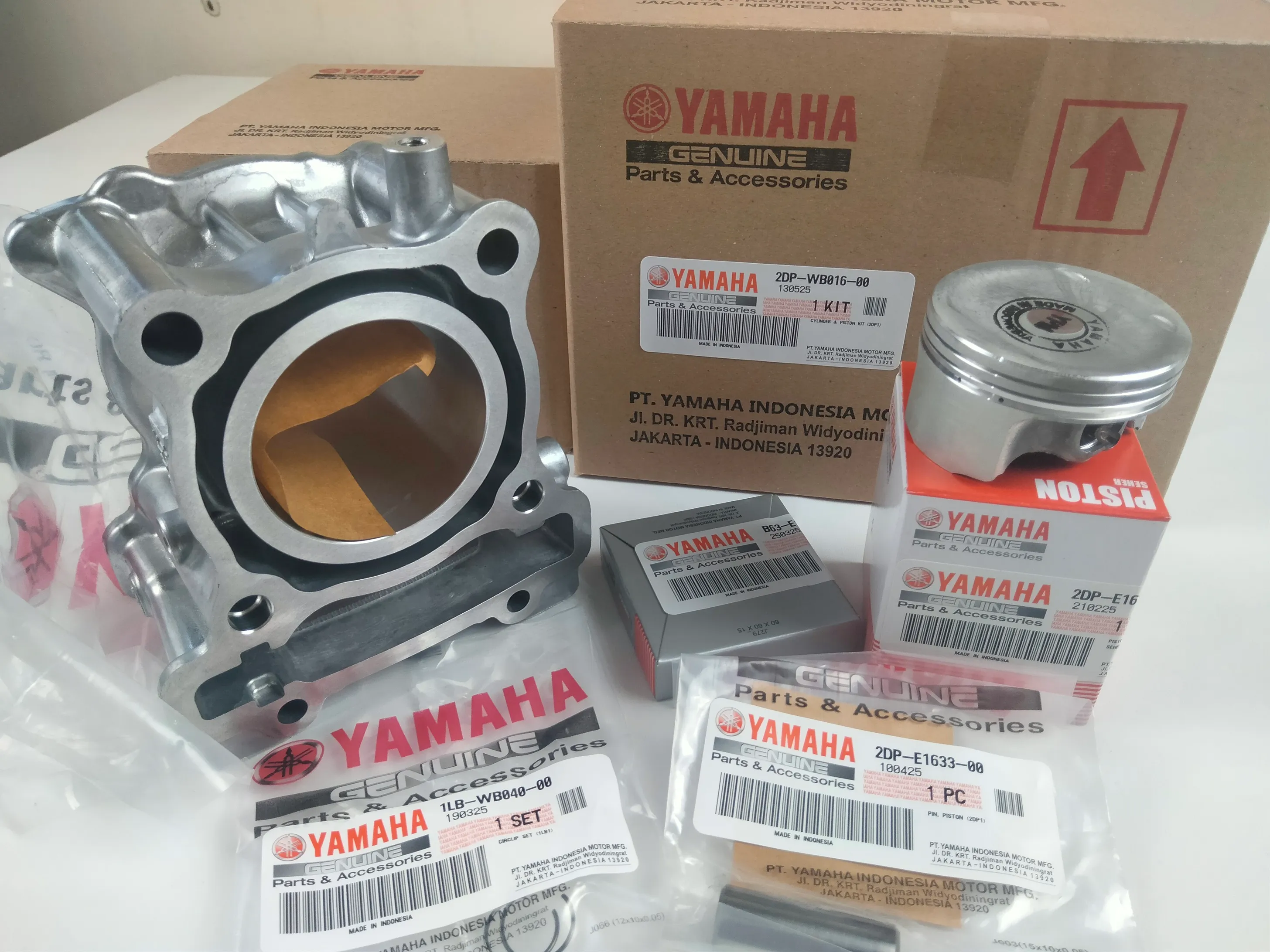 CYLINDER BLOK & SEHER/PISTON SET NMAX
