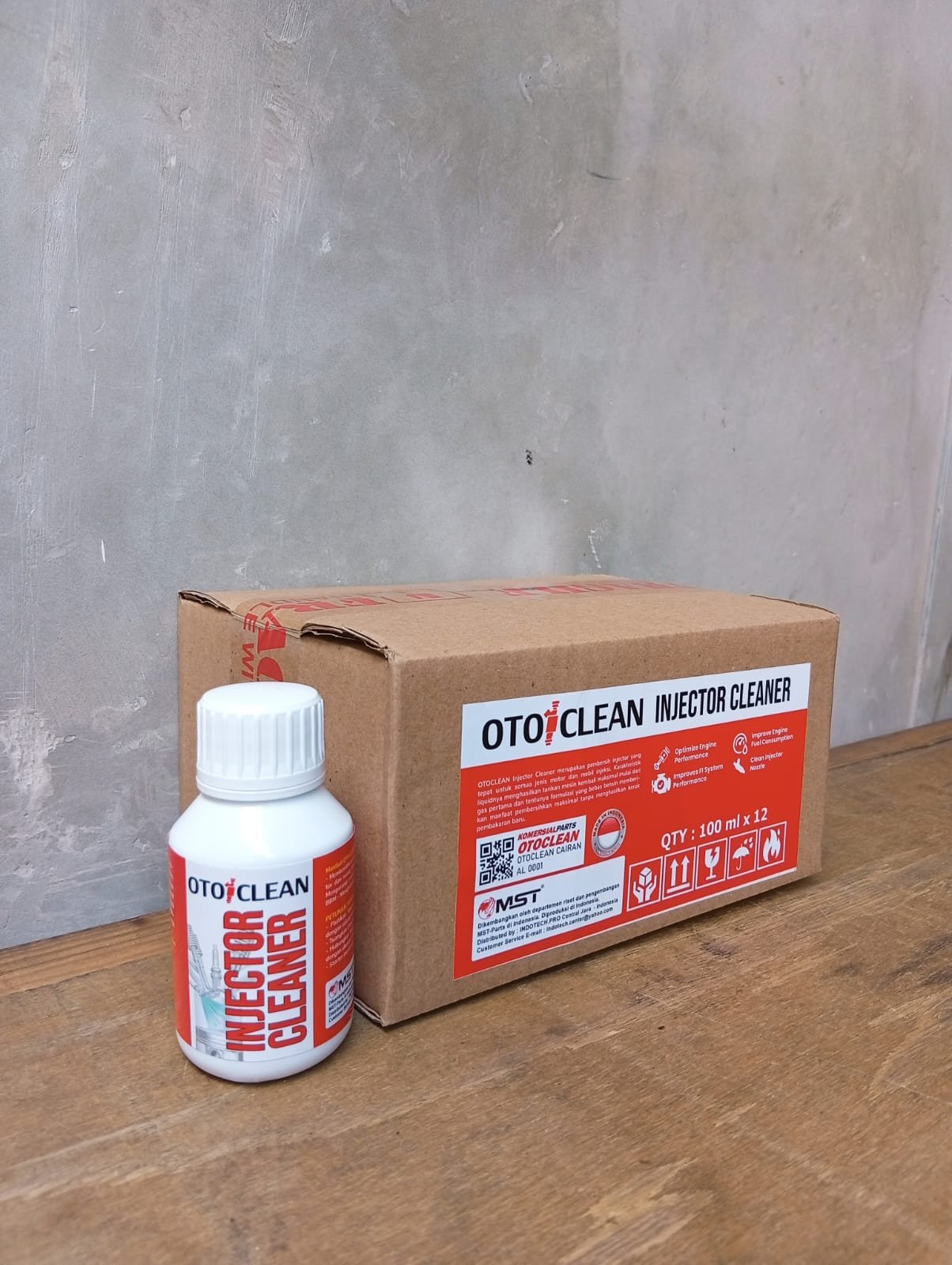 CAIRAN PEMBERSIH INJEKTOR OTOCLEAN ( PEMBELIAN HARUS 1 BOX=12 BOTOL @100ML)